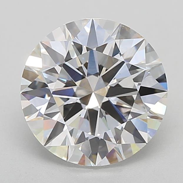 2.30ct F VVS2 Rare Carat Ideal Cut Round Lab Grown Diamond