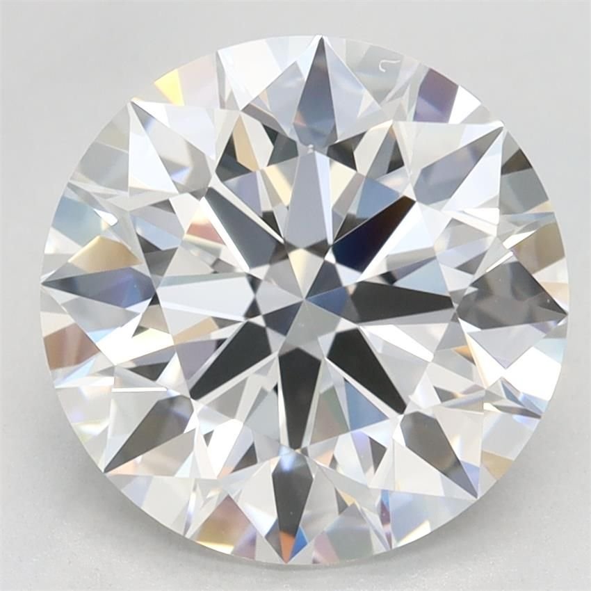 3.29ct E VVS1 Rare Carat Ideal Cut Round Lab Grown Diamond