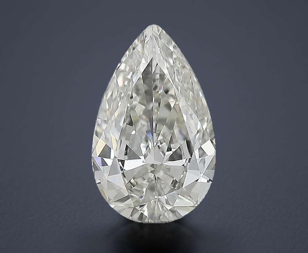 2.06 Carat Pear Natural Diamond