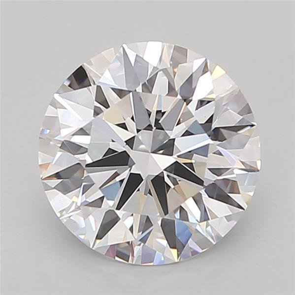 2.53ct F VS1 Rare Carat Ideal Cut Round Lab Grown Diamond