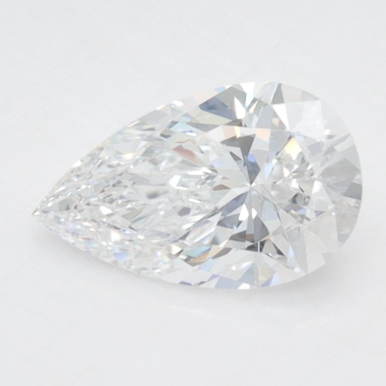 1.06ct D VVS1 Rare Carat Ideal Cut Pear Lab Grown Diamond