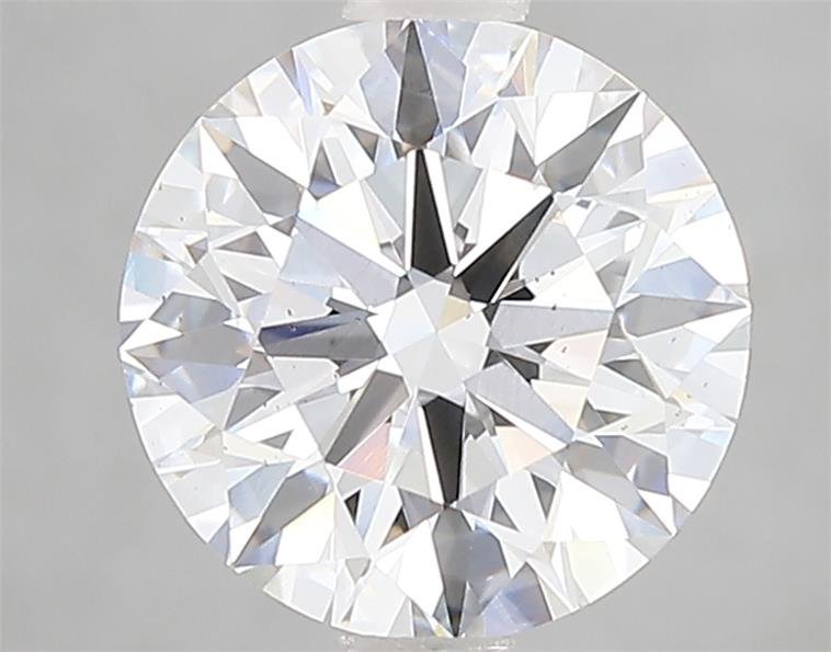 2.53ct F SI1 Rare Carat Ideal Cut Round Lab Grown Diamond