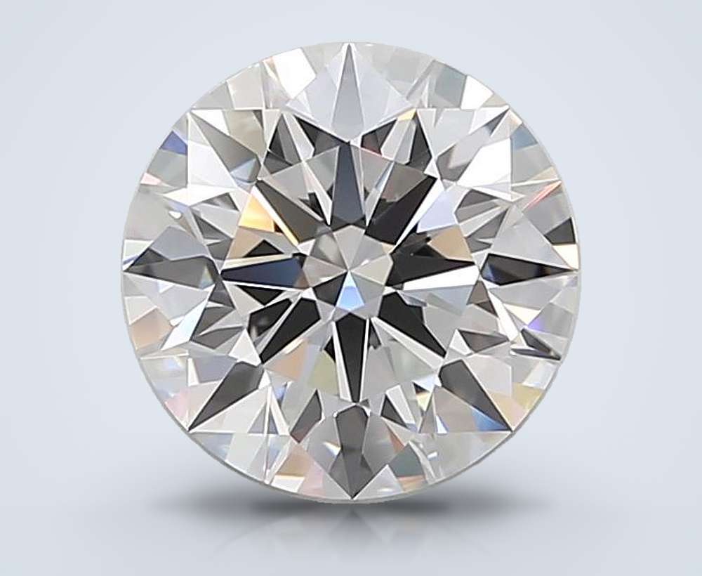 4.06 Carat Round Lab Diamond