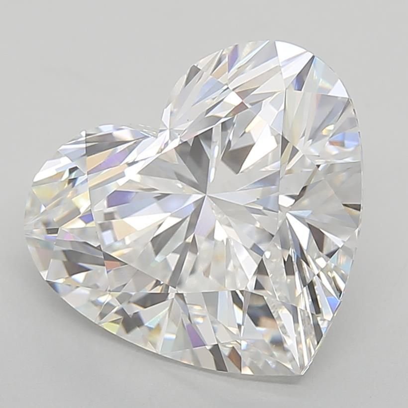 7.07ct E VS1 Rare Carat Ideal Cut Heart Lab Grown Diamond