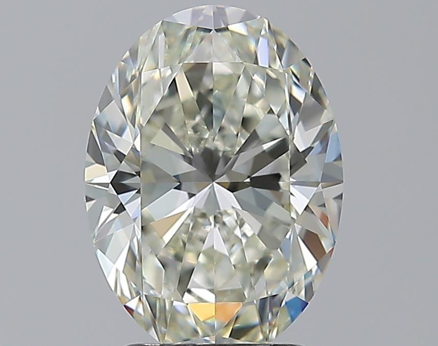 2.51ct K VVS1 Rare Carat Ideal Cut Oval Diamond