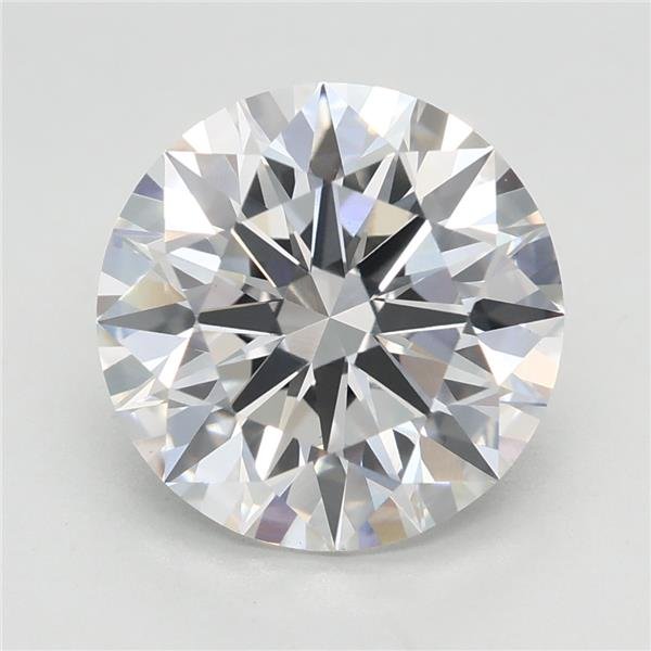 3.58ct F VS1 Rare Carat Ideal Cut Round Lab Grown Diamond