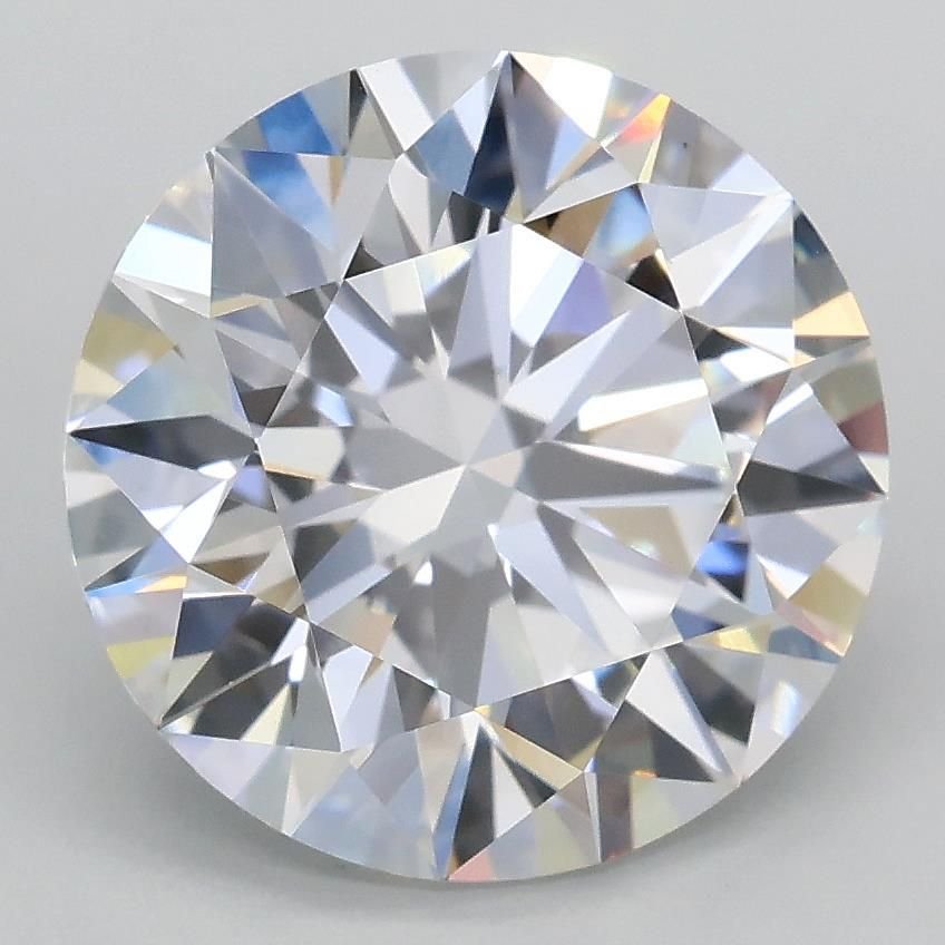 3.51ct D VS1 Rare Carat Ideal Cut Round Lab Grown Diamond
