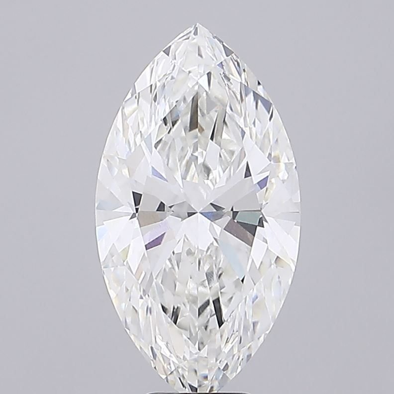 8.71ct G VVS2 Rare Carat Ideal Cut Marquise Lab Grown Diamond