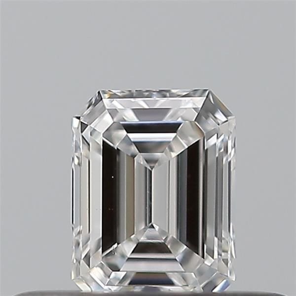 0.23ct D VS1 Rare Carat Ideal Cut Emerald Diamond