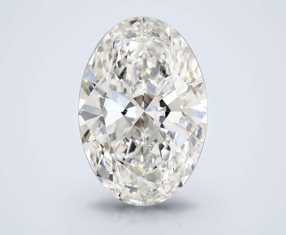 5.70 Carat Oval Lab Diamond