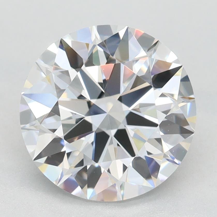 2.01ct D VVS1 Rare Carat Ideal Cut Round Lab Grown Diamond