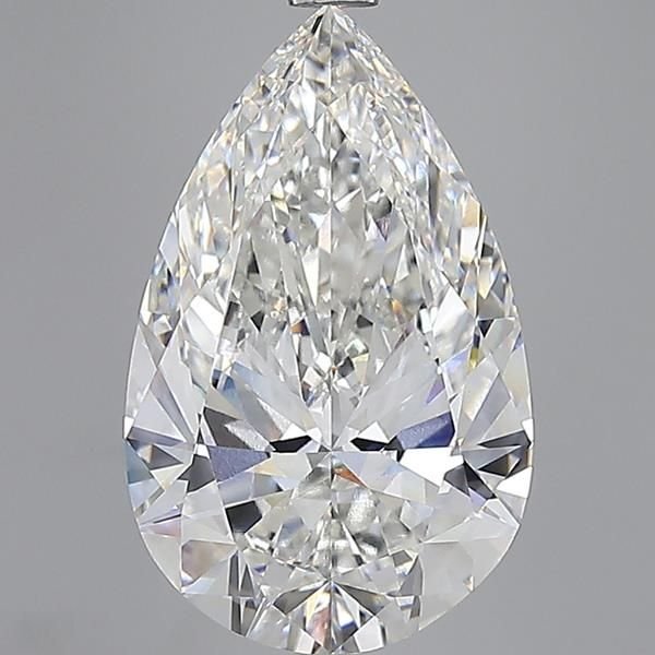 15.09ct F VVS2 Rare Carat Ideal Cut Pear Lab Grown Diamond