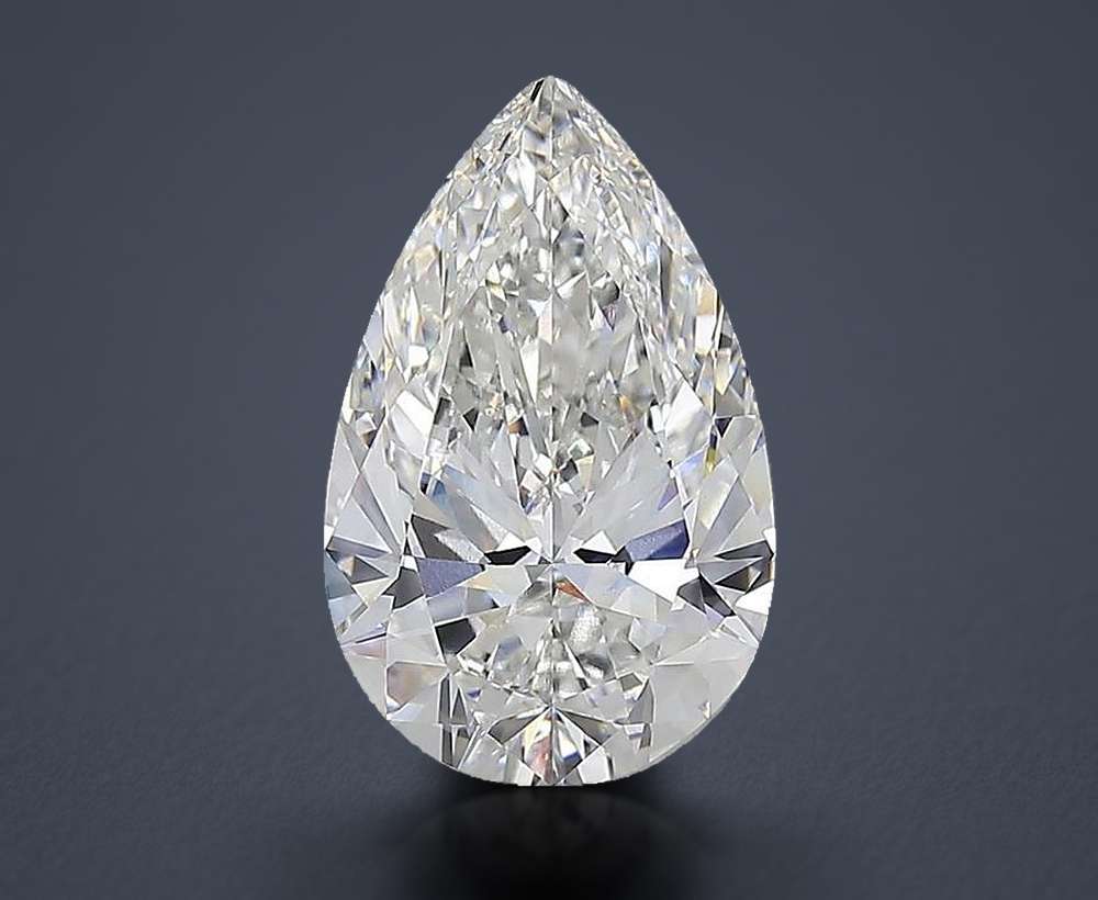 15.09 Carat Pear Lab Diamond