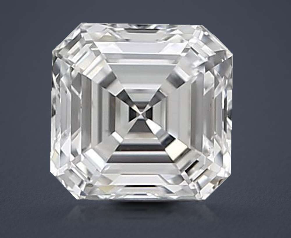 0.54 Carat Asscher Lab Diamond