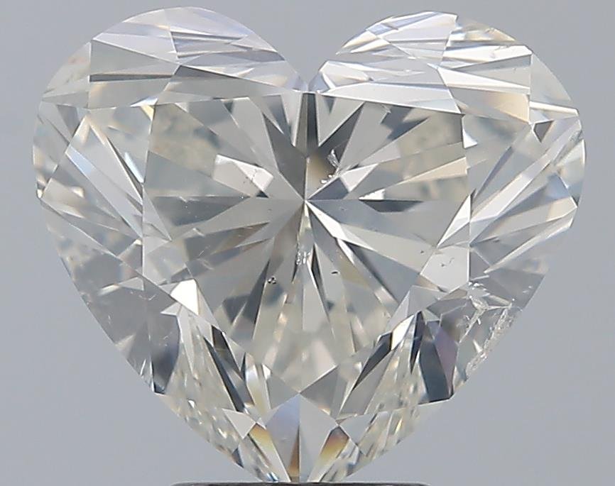 5.01ct I SI1 Rare Carat Ideal Cut Heart Diamond