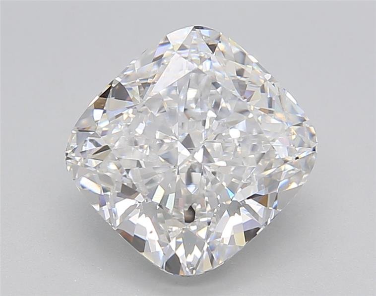 3.03ct E VS2 Rare Carat Ideal Cut Cushion Lab Grown Diamond