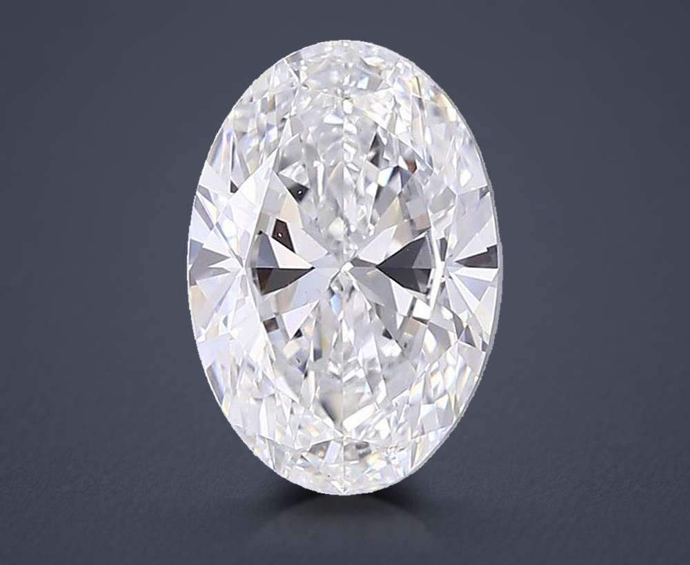 6.01 Carat Oval Lab Diamond