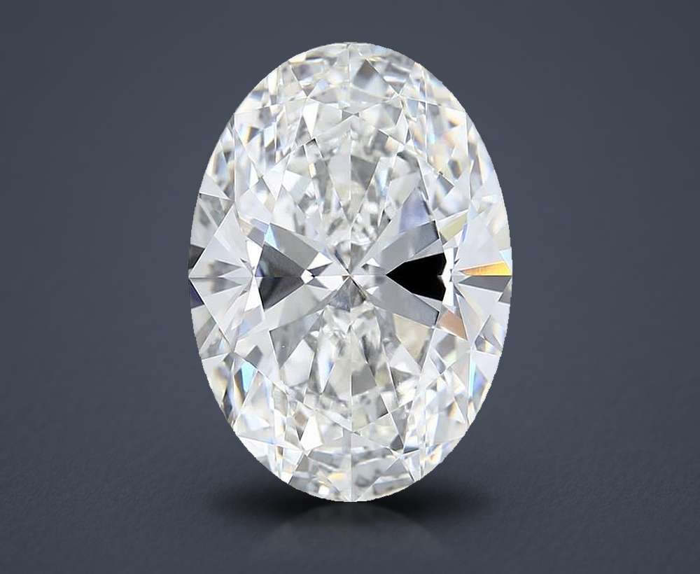 10.08 Carat Oval Lab Diamond
