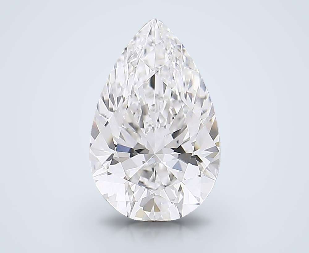 3.53 Carat Pear Lab Diamond