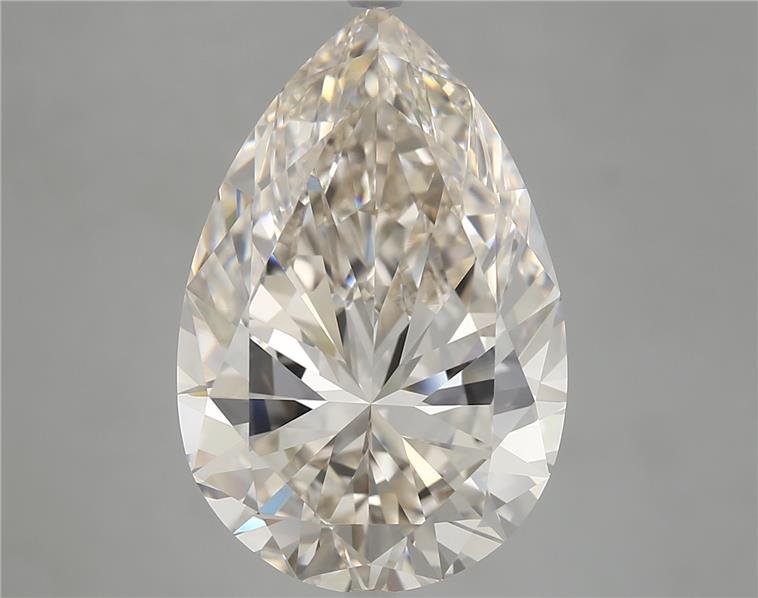 10.01ct K VVS1 Rare Carat Ideal Cut Pear Diamond