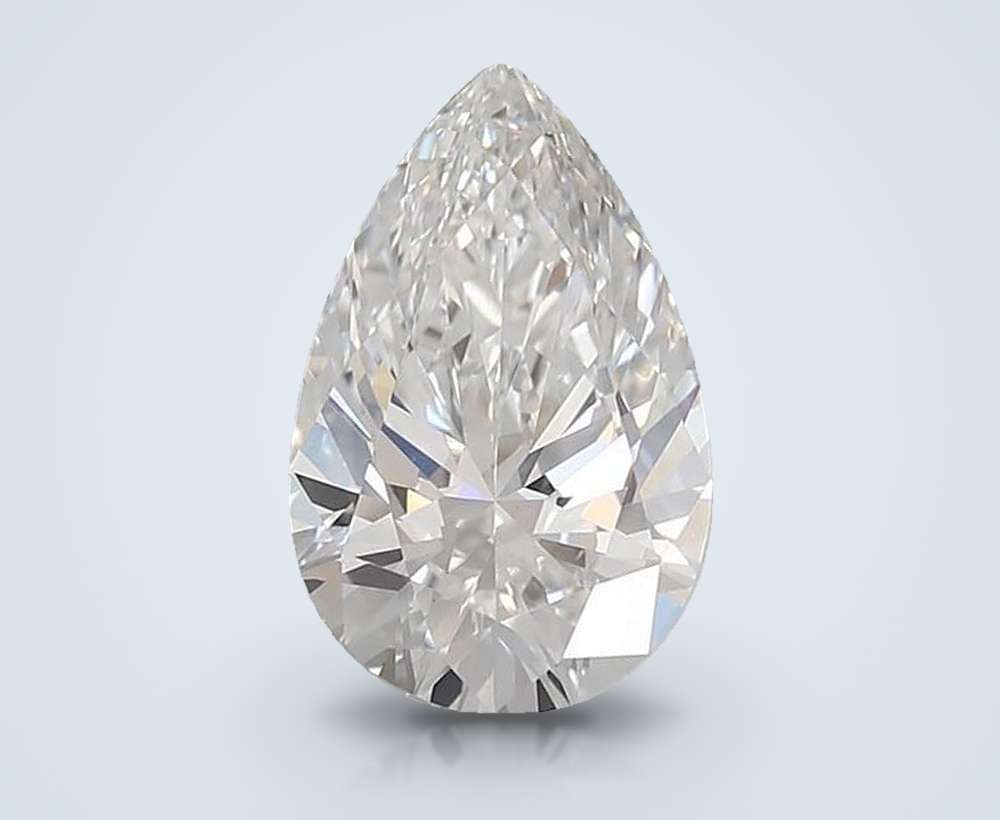 3.05 Carat Pear Lab Diamond