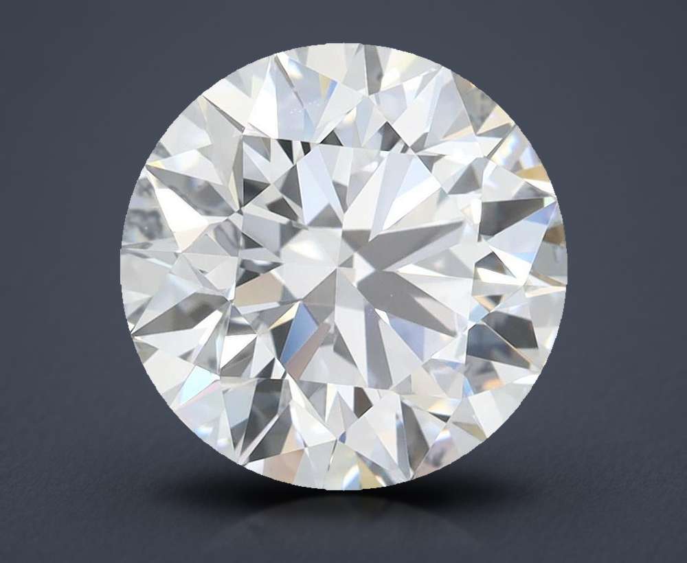 3.40 Carat Round Lab Diamond