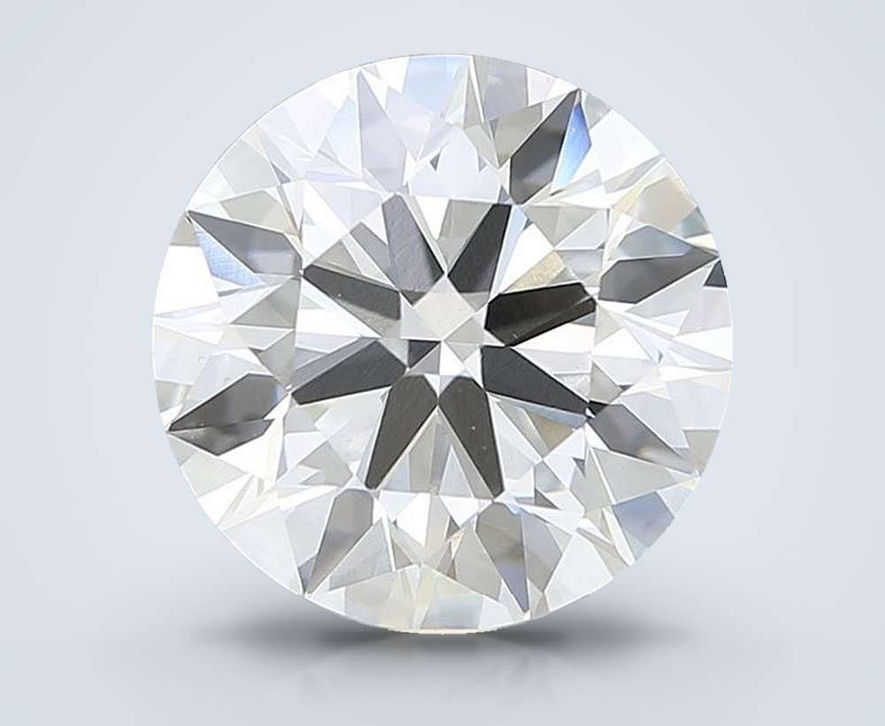 6.42 Carat Round Lab Diamond