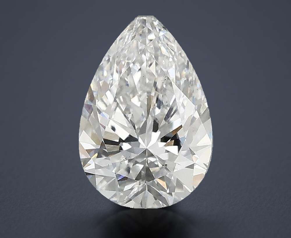 1.00 Carat Pear Lab Diamond