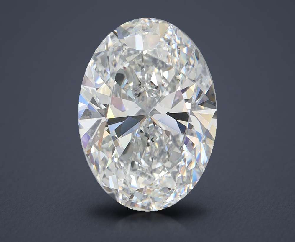2.69 Carat Oval Lab Diamond