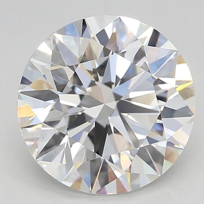 1.69ct F VS1 Rare Carat Ideal Cut Round Lab Grown Diamond