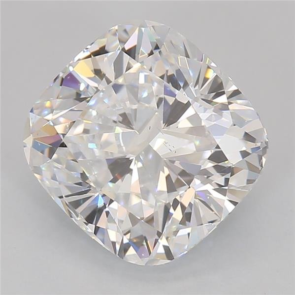 2.39ct D SI1 Rare Carat Ideal Cut Cushion Lab Grown Diamond