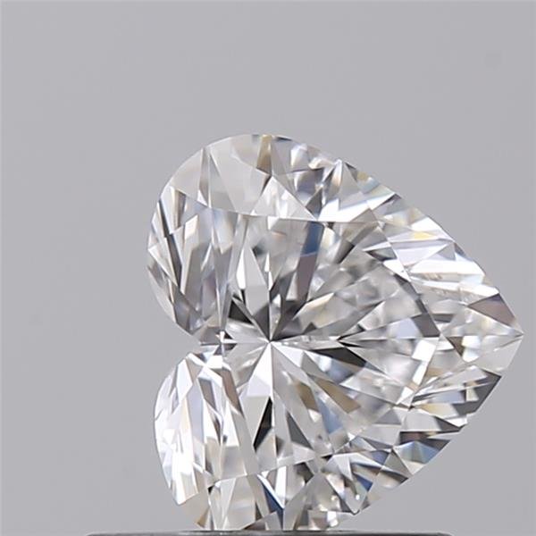 0.84ct E VVS2 Rare Carat Ideal Cut Heart Lab Grown Diamond