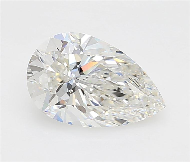 2.27ct F VS1 Rare Carat Ideal Cut Pear Lab Grown Diamond