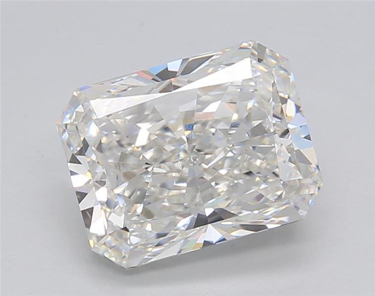 3.25ct F VVS2 Rare Carat Ideal Cut Radiant Lab Grown Diamond