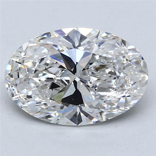 2.58 Carat Oval Lab Diamond