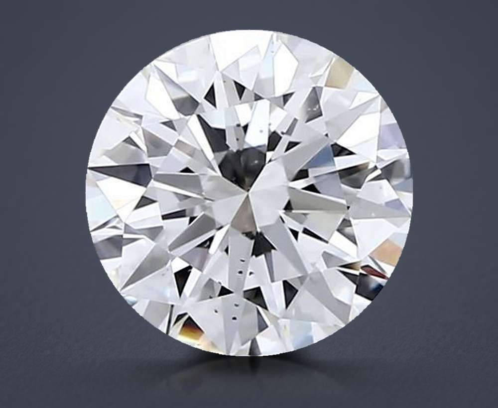 1.71 Carat Round Natural Diamond