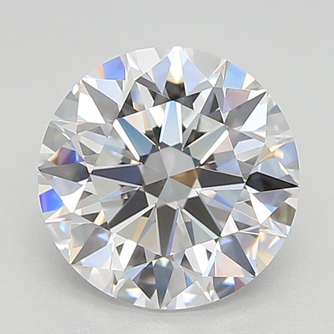 2.04ct D VS1 Rare Carat Ideal Cut Round Lab Grown Diamond