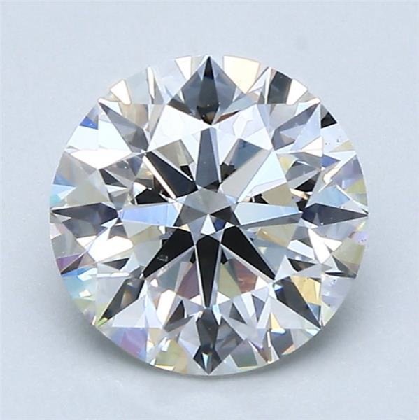 1.70ct H VS2 Rare Carat Ideal Cut Round Diamond
