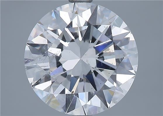 3.32ct E SI2 Excellent Cut Round Diamond