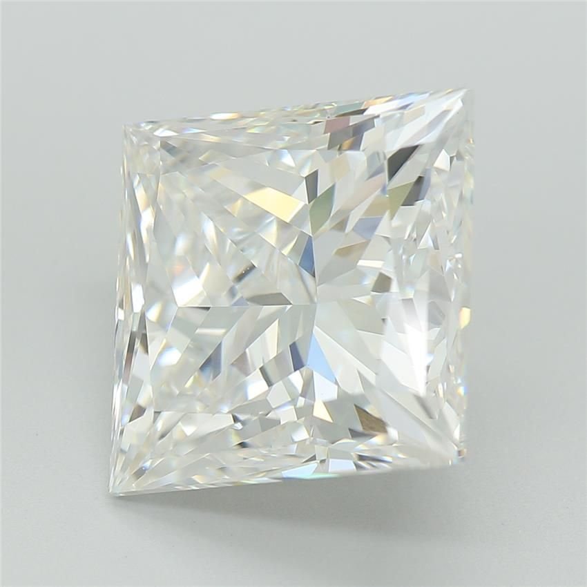 5.09ct E VVS2 Rare Carat Ideal Cut Princess Lab Grown Diamond