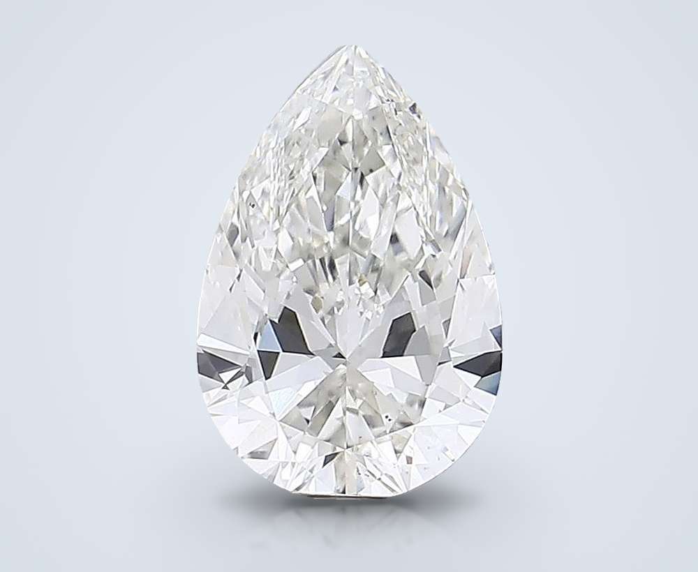 6.00 Carat Pear Lab Diamond