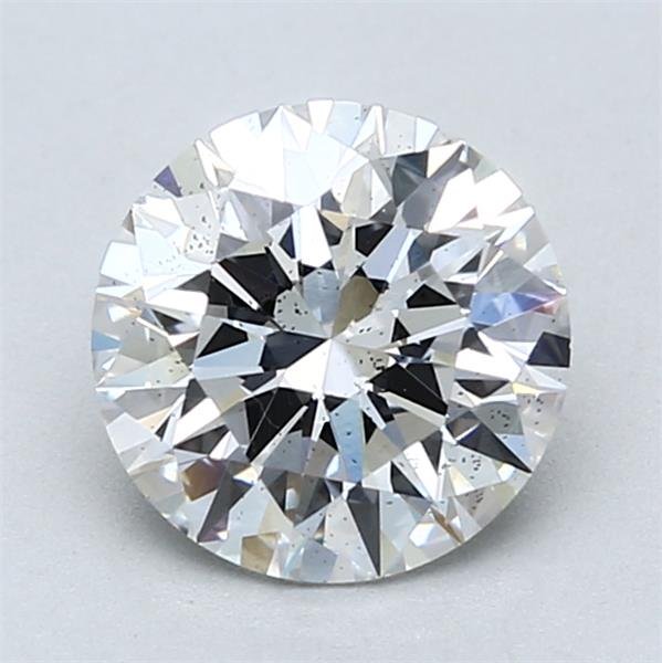 1.67ct E SI1 Excellent Cut Round Lab Grown Diamond