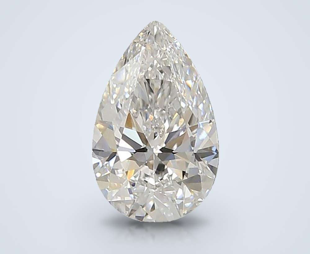 1.53 Carat Pear Lab Diamond