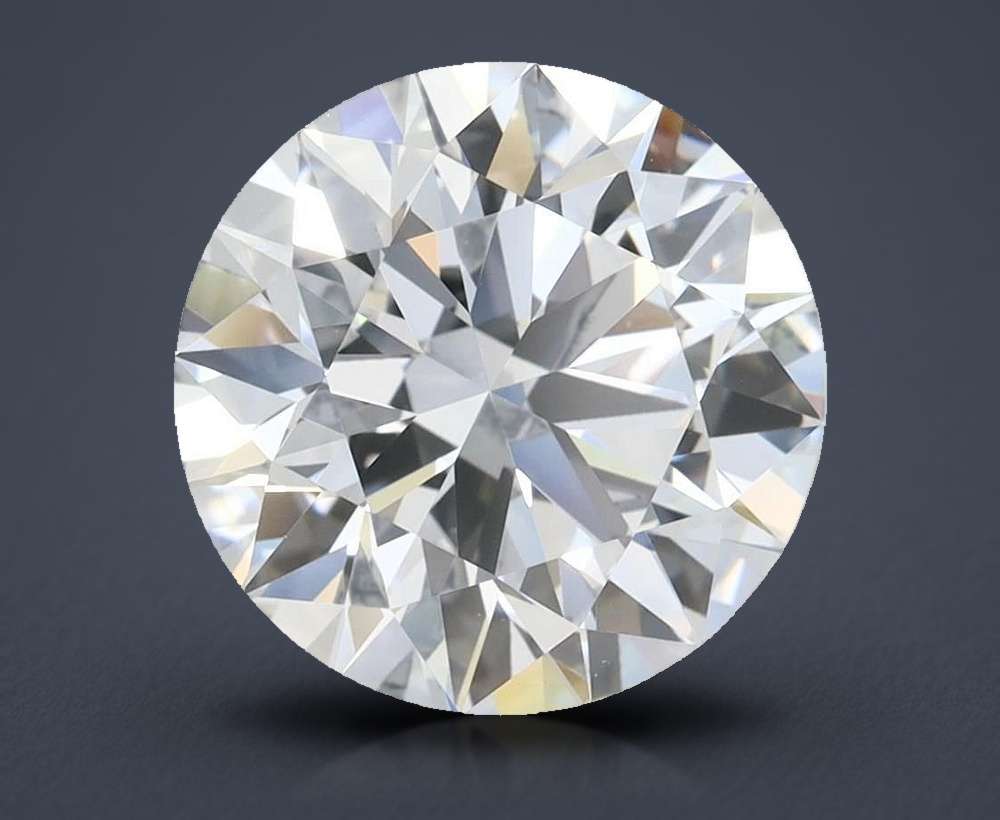 3.45 Carat Round Lab Diamond