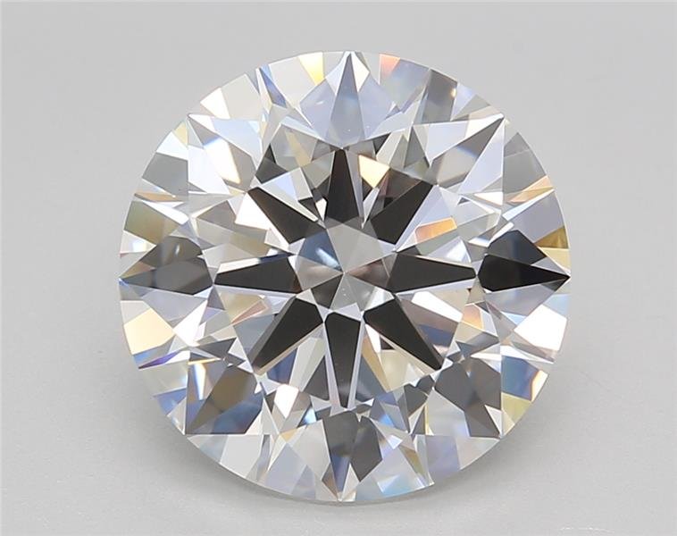 5.02ct E VVS2 Rare Carat Ideal Cut Round Lab Grown Diamond