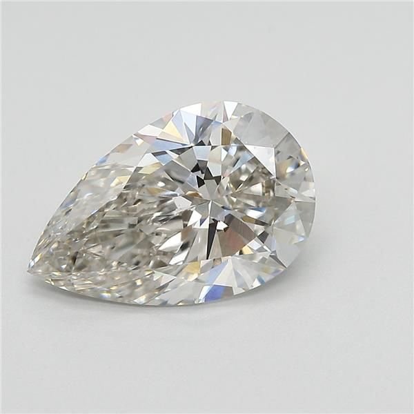 2.07ct H VS1 Rare Carat Ideal Cut Pear Lab Grown Diamond