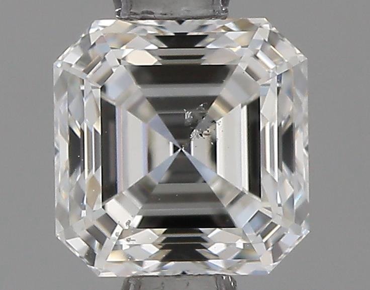 0.71ct H SI1 Very Good Cut Asscher Diamond