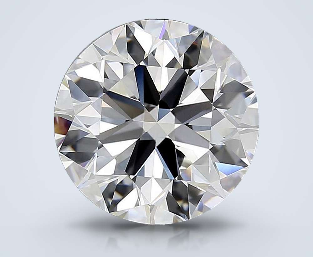 3.70 Carat Round Natural Diamond