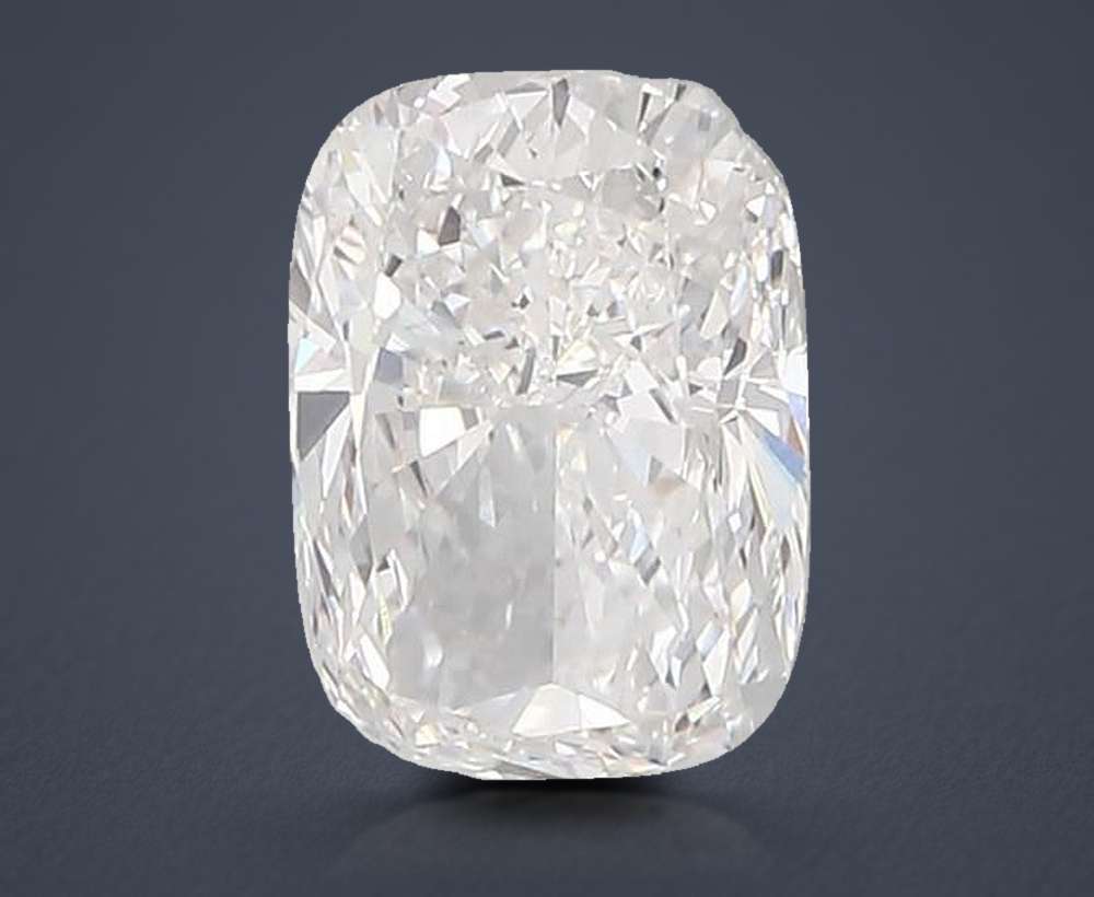 6.21 Carat Cushion Lab Diamond