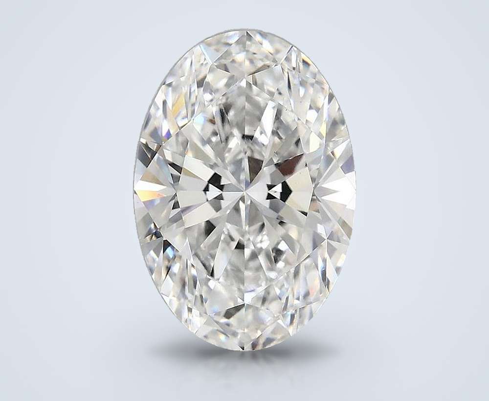 3.79 Carat Oval Lab Diamond